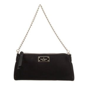Kate Spade Canvas Convertible Cross Body Clutch Bag
